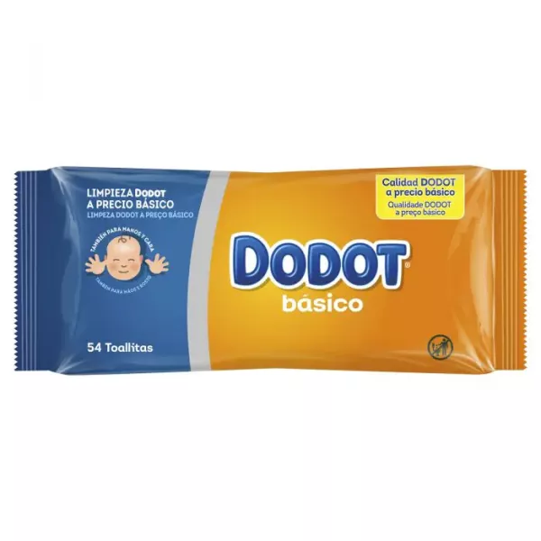 Toallitas Dodot Basic 54 unidades