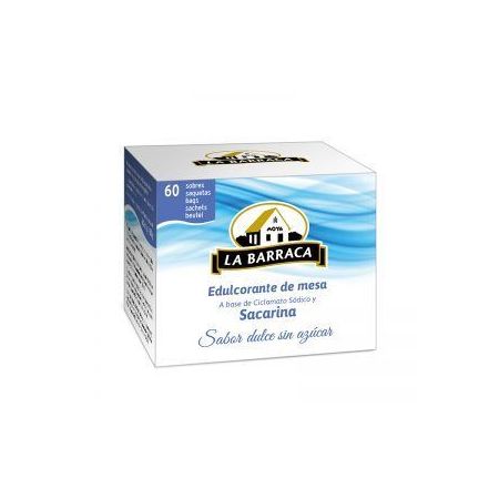 Edulcorante barraca caja 60 unidades