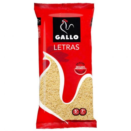 Gallo Letras 250 gramos