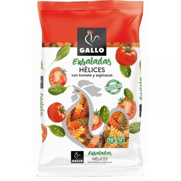Gallo Pasta Con Vegetales Helices 250 gramos
