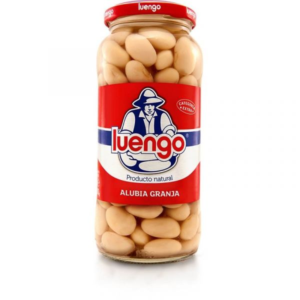 Alubias luengo cocidas 560 gramos