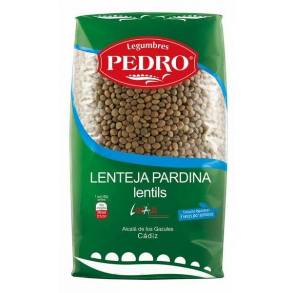 Lentejas Pardina Pedro 500 gramos