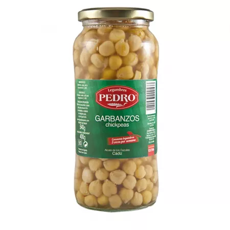 Garbanzos cocidos Pedro 560 gramos