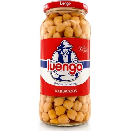 Garbanzos cocidos Luengo 560 gramos