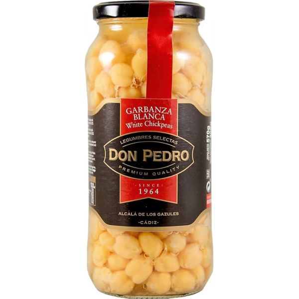 Garbanza Blanca Cocidas Don Pedro 580 gramos