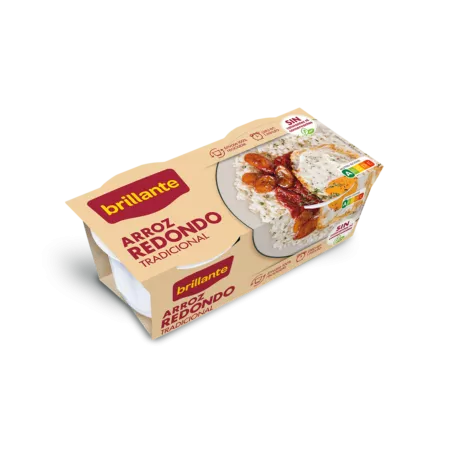 Arroz Brillante Redondo 2x125 gramos