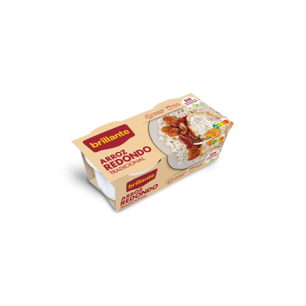 Arroz Brillante Redondo 2x125 gramos