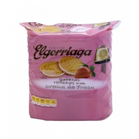 GALL.ELGORRIAGA RELLENA FRESA 2X150