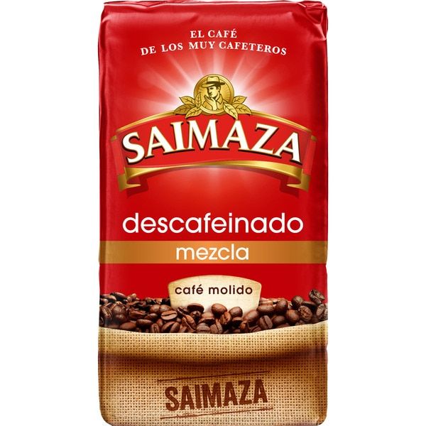 Café Saimaza Descafeinado Molido Mezcla 250g