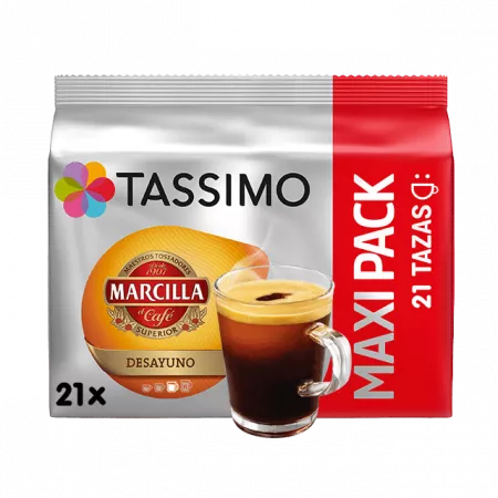 Café Tassimo Marcilla Desayuno 21 Cap