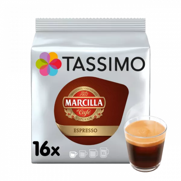 Marcilla Café Espresso Tassimo 16 Cap