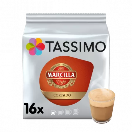 Café Tassimo Marcilla Cortado 16 Cap