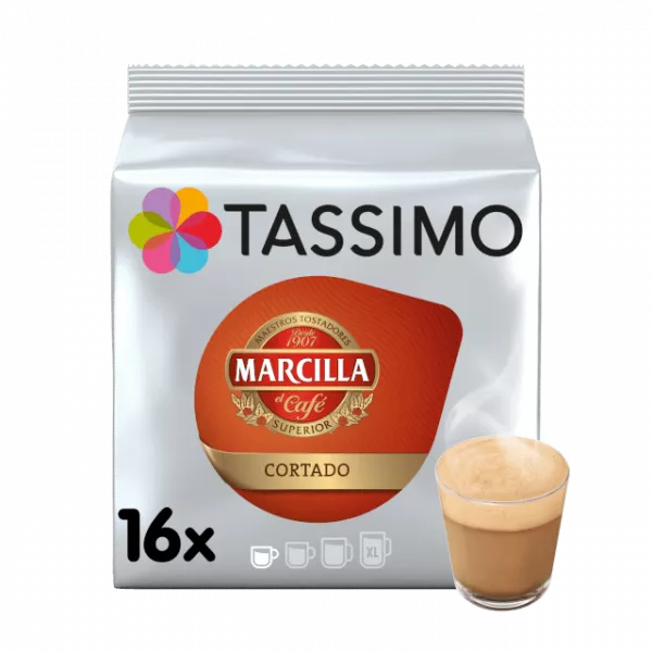 Marcilla Café Cortado Tassimo 16 Cap