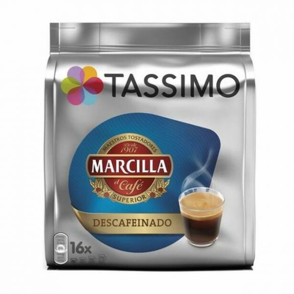 Marcilla Café Espresso Descafeinado Tassimo  16 Cap
