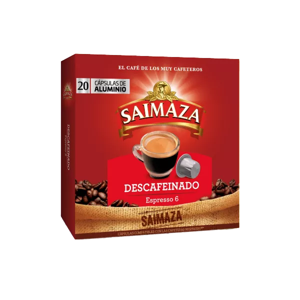 Café Descafeinado Saimaza 20 Cap