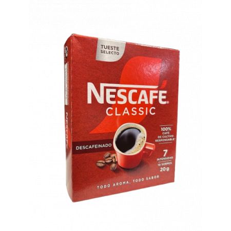 Café Nescafe Descafeinado Cajita 10 sobres