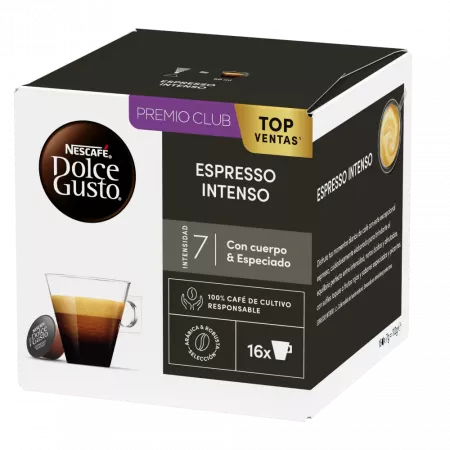 Café Nescafe Dolce Gusto Expresso Intenso 16 Cap