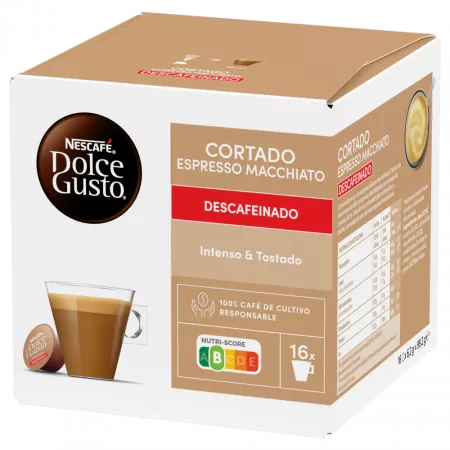 Nescafé Café Cortado Descafeinado Dolce Gusto 16 Cap