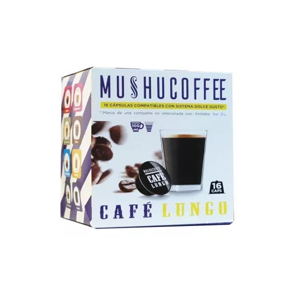 Café Lungo Mushucoffe 16 Cap