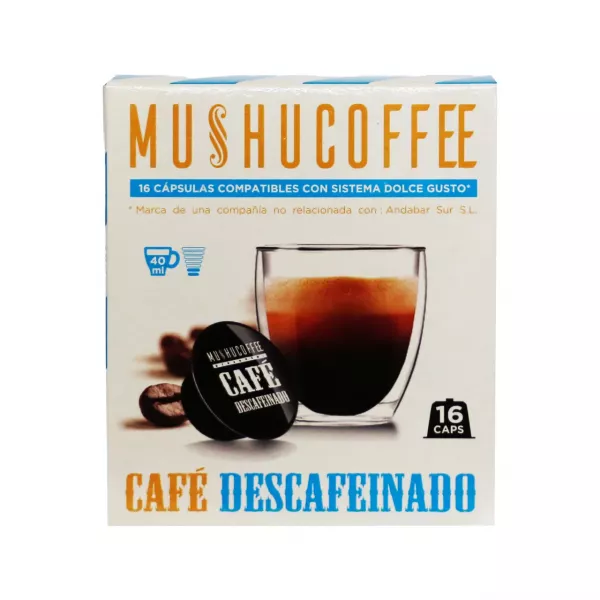 Café Descafeinado Mushucoffe 16 Cap