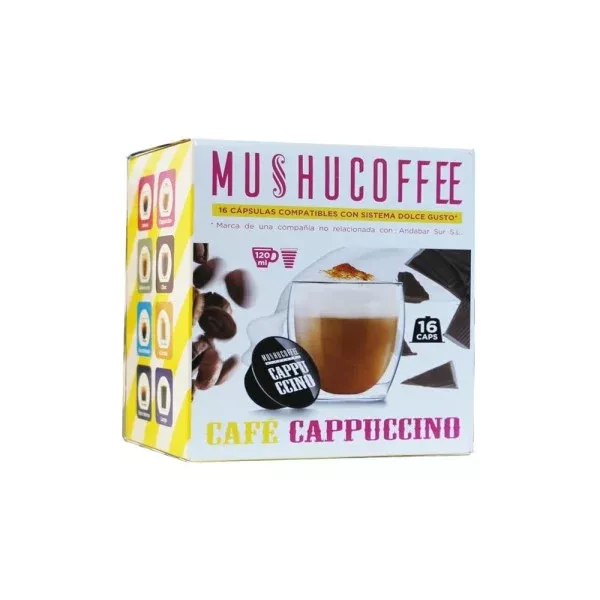 Café Capuccino Mushucoffe 16 Cap