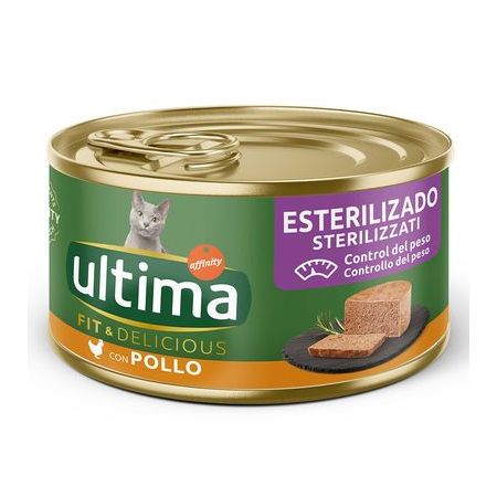 Alimento Gato Ultima Pollo Latita 85g