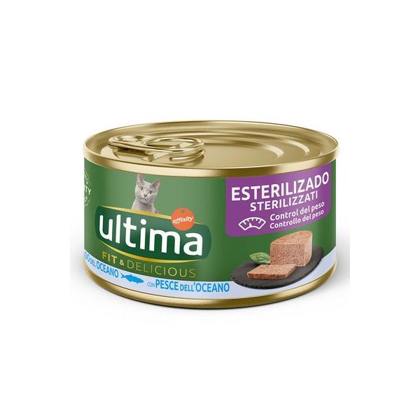 Alimento Gato Ultima Pescado Oceano 85g