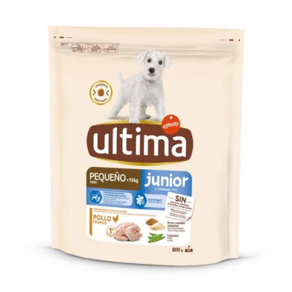 Alimento Perros Ultima Mini Junior 800g