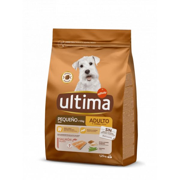 Alimento Perros Ultima Mini Salmon 1,25KG