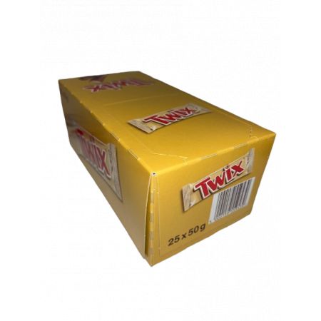 Twix 25 unidades x 50 gramos