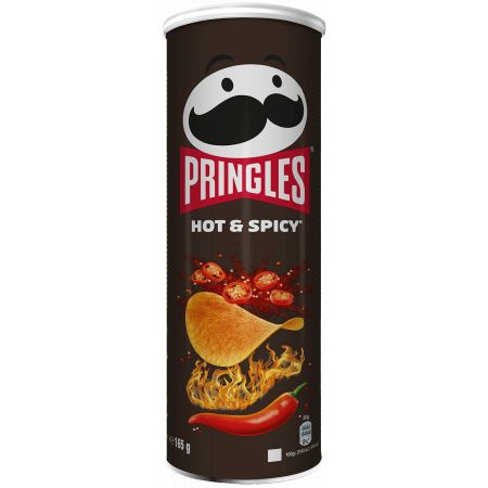 Patatas Pringles Hot& Spicy 165g