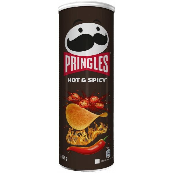 Patatas Pringles Hot& Spicy 165g