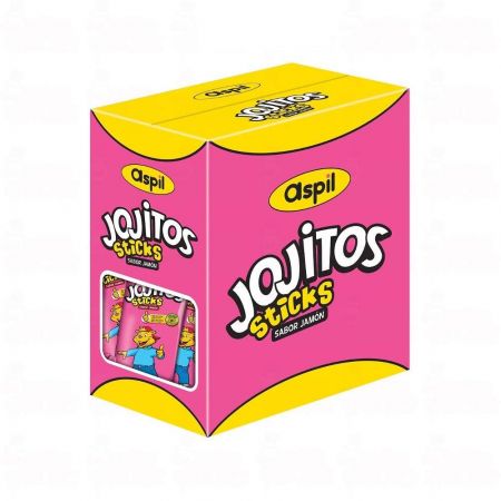 Aspil Caja J.Stick 75 unidades (rosa)
