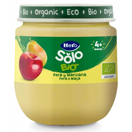 Hero Baby Potitos eco pera y manzana 120g