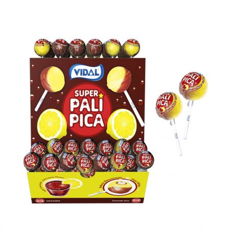 Vidal Super Palipica cola/limón 100 unidades