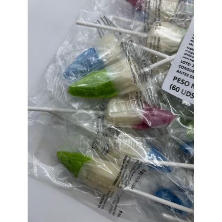 Piruleta Nazareno bicolor Sugar Magic 60 unidades