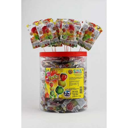 Sugar 3Fruit envuelto 100 unidades (semáforo)