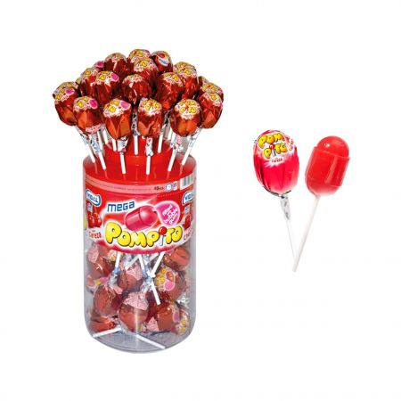Vidal Mega Pompito Cereza 40 unidades