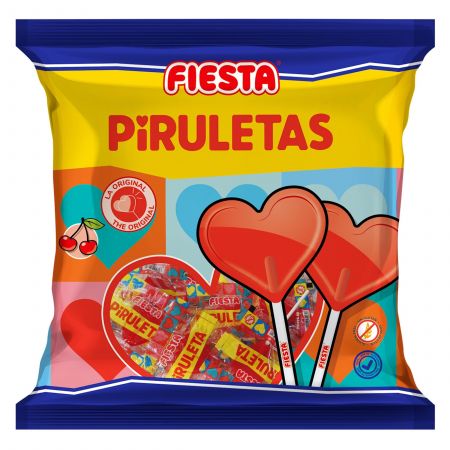 Fiesta Piruleta Cereza 7 unidades