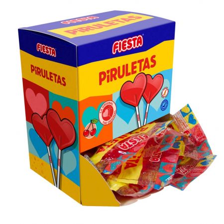 Fiesta Piruleta Cereza Estuche 20 unidades