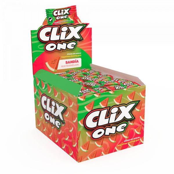 Fleer clix sandia 200 unidades