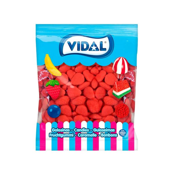 Vidal Fresas Rojas 250 unidades