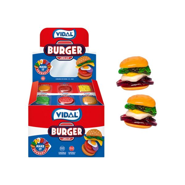 Vidal Burguer Jelly 11 unidades