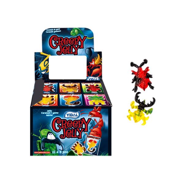 Vidal Creepy Jelly 66 unidades