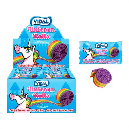 Vidal Rolla Belta Unicornio 24 unidades