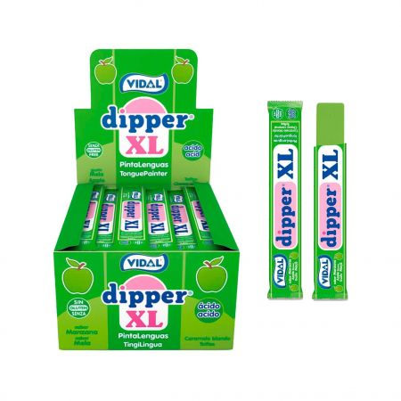 Vidal Dipper XL Manzana 100 unidades