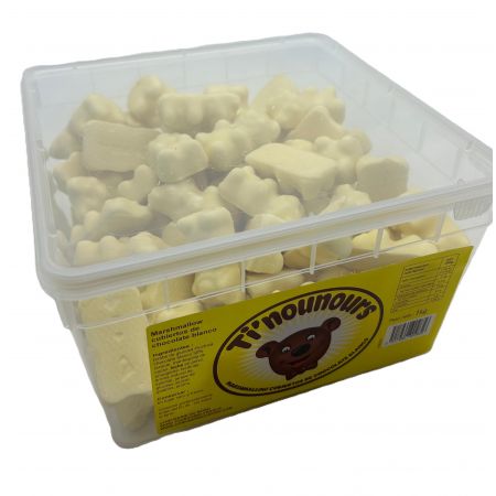 Agru ositos choco blanco. 1KG