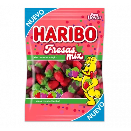 Haribo Fresas Mix 100 gramos