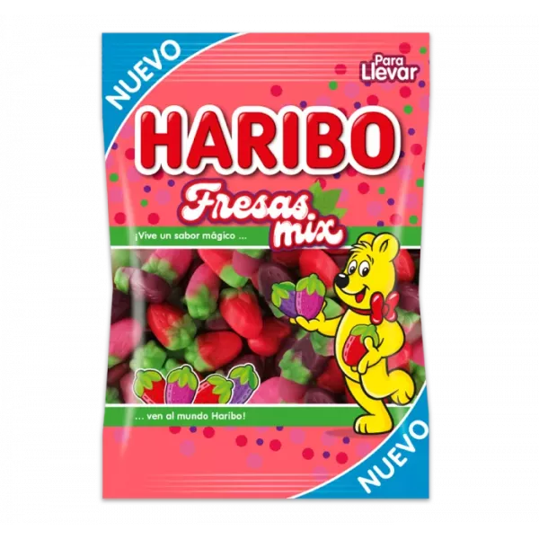 Haribo Fresas Mix 100 gramos