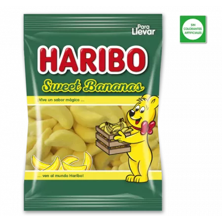 Haribo Sweet Bananas 90 gramos